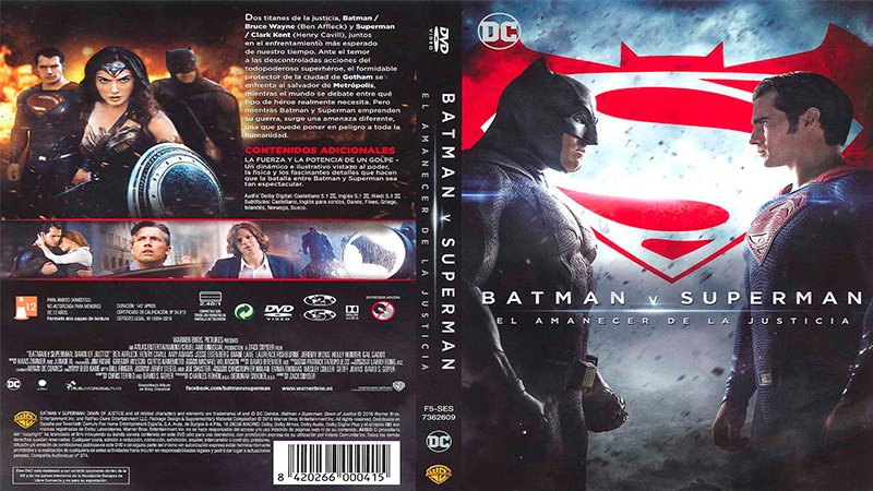 Batman 8 V. Superman El Amanecer De La Justicia 2016
